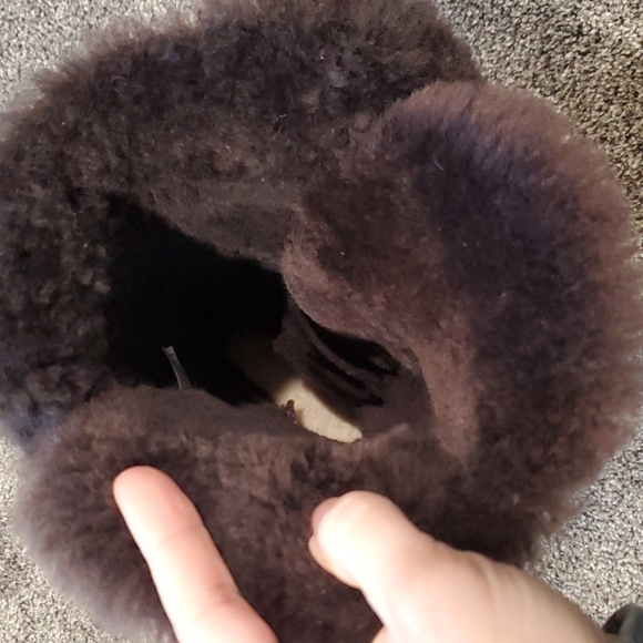 Ugg Australia tall  boots Bailey Button Triplet II chocolate sz 9 - Picture 9 of 16